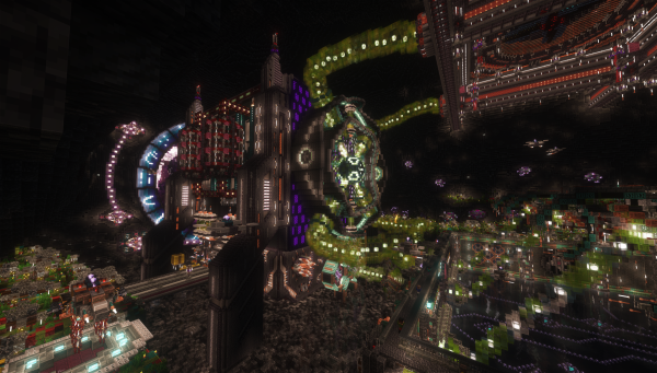 Nether Core XP Aurum Factory, Dimenstionstor