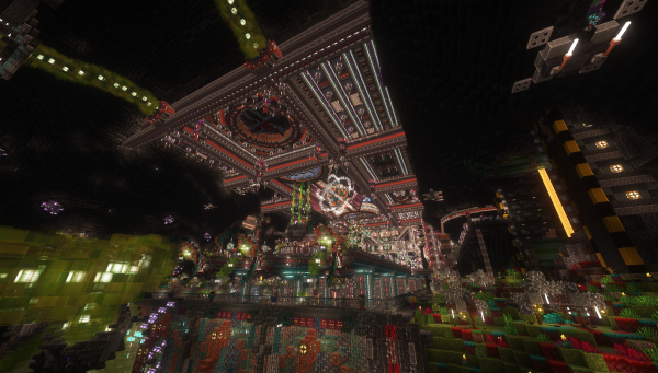 Nether Core XP Aurum Factory, Dimenstionstor