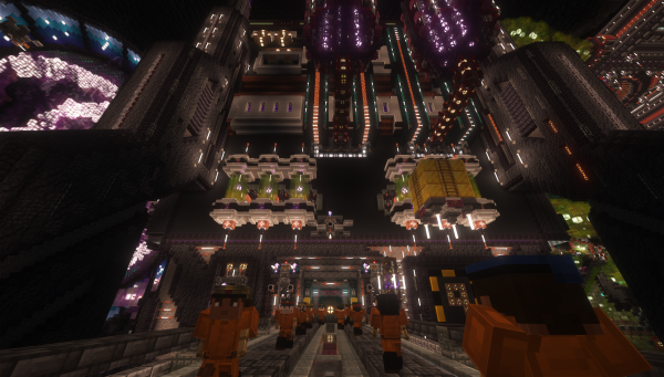 Nether Core XP Aurum Factory, Dimenstionstor